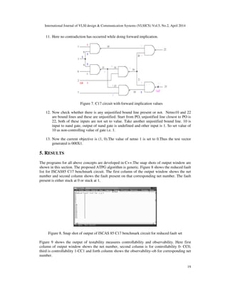 Advanced atpg based on fan, testability measures and fault reduction | PDF