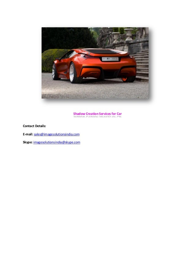 Advanced automobile image editing services