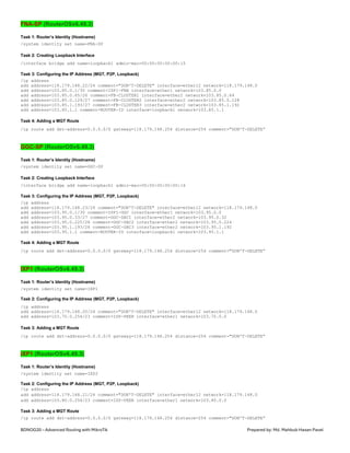 Isp1 Router Advanced BGP Routing Techniques with MikroTik RouterOSv7 for ISPs and ...