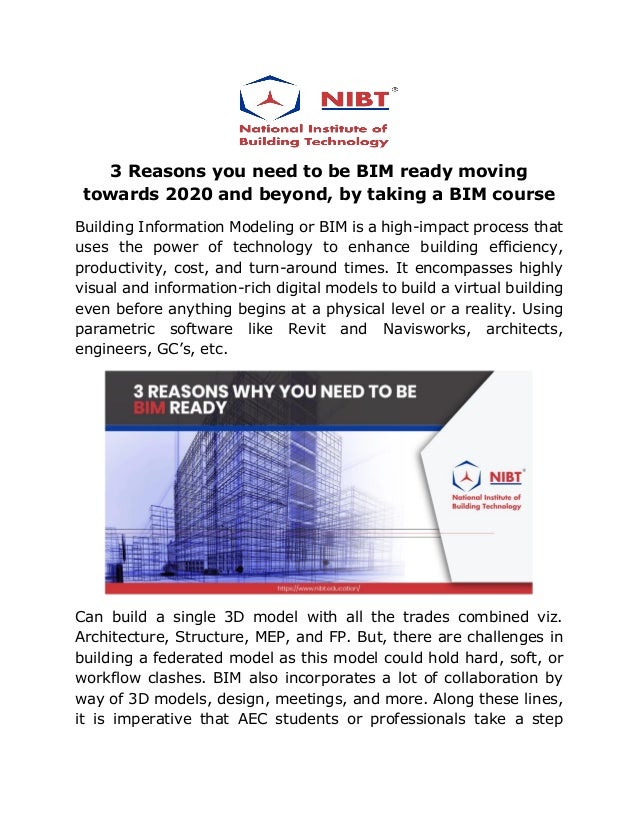 Advanced Bim Training