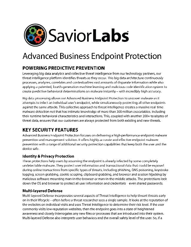 endpoint protection advanced cloud