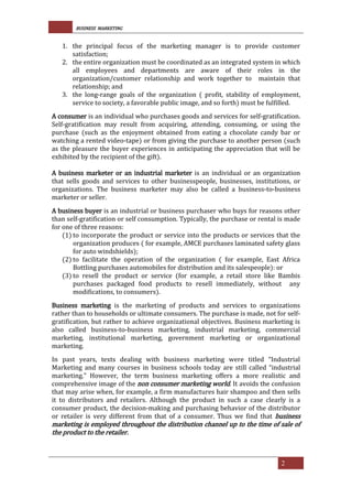 Advanced Business Marketing Note.doc