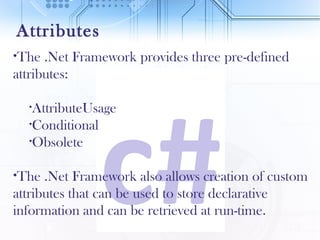 Advanced c# | PPT