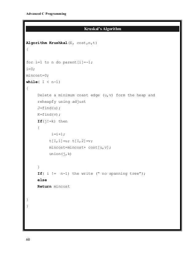 Advanced c c++