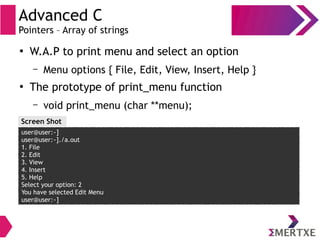 Advanced C - Part 3 | PDF