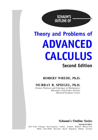 Murray Math Problems ADVANCED CALCULUS-SCHAUMSOUTLINE SERIES.pdf