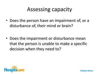 An open style of dialogue..