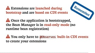Going Further with CDI 1.2