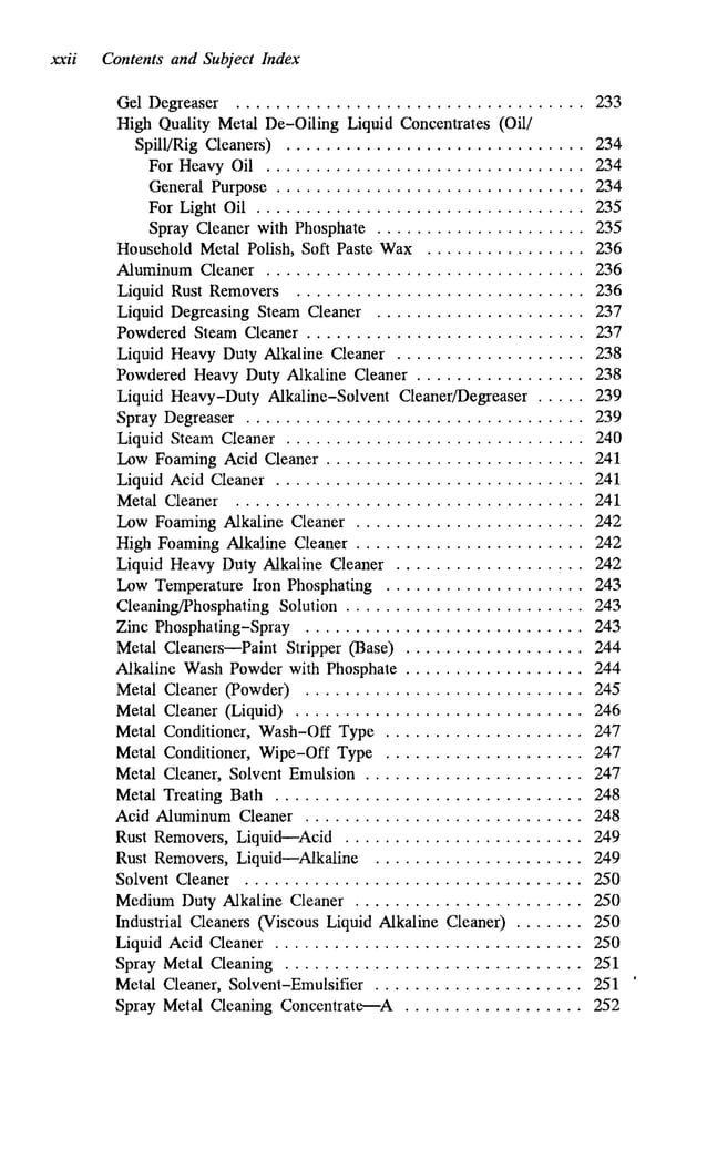 Advanced cleaning product formulations Vol. 2