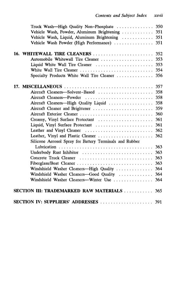 Advanced cleaning product formulations Vol. 2