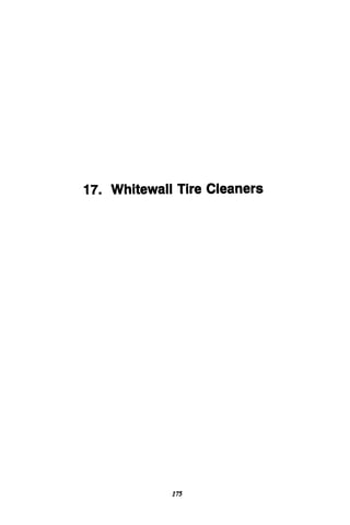 17. Whitewall Tire Cleaners
175
 