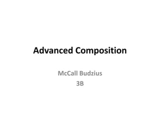 Advanced composition | PPTX