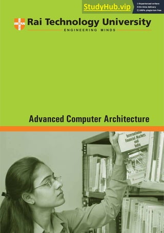 Advanced Computer Architecture
?
 