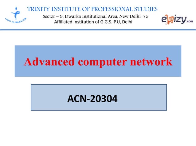 Advanced computer network | PPTX