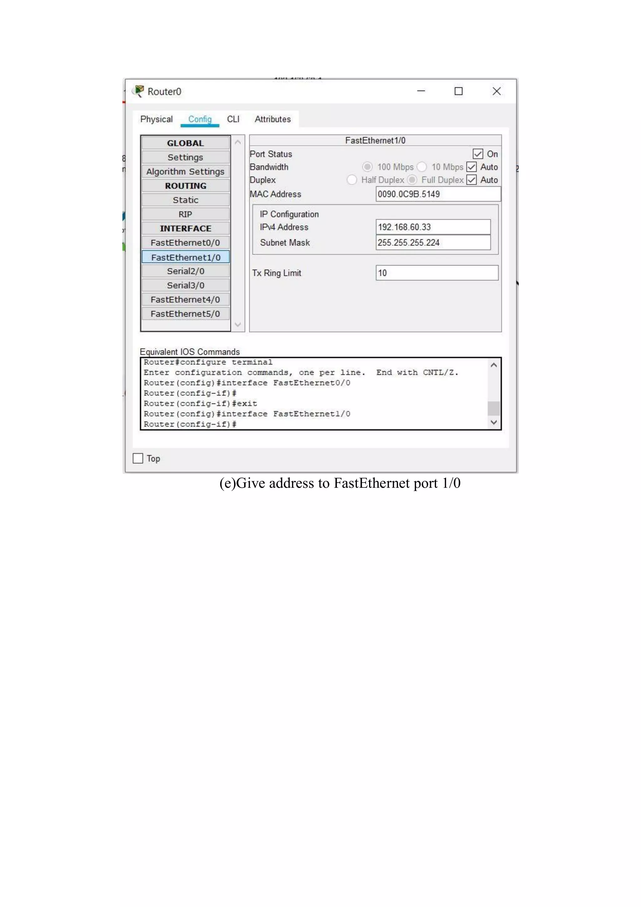 Advanced computer network lab manual (practicals in Cisco Packet tracer ...