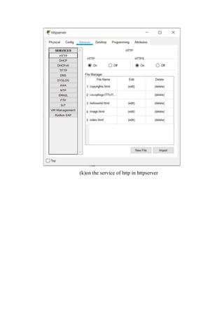 (k)on the service of http in httpserver
 