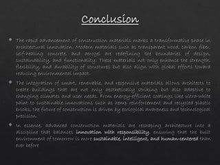 Advanced Construction Materials by .pptx