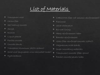 Advanced Construction Materials by .pptx