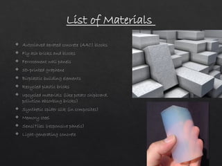 Advanced Construction Materials by .pptx