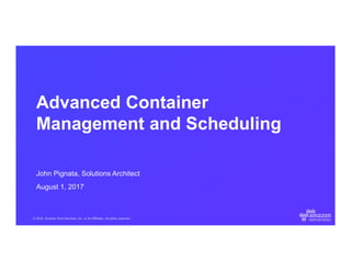 Making online, containerized games with managed services