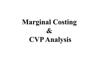 Advanced Cost Accountancy (Techniques of Costing) | PPTX