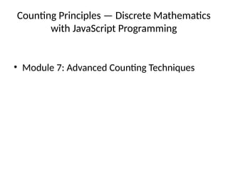 Advanced Counting Techniques - TeachersCopy.pptx