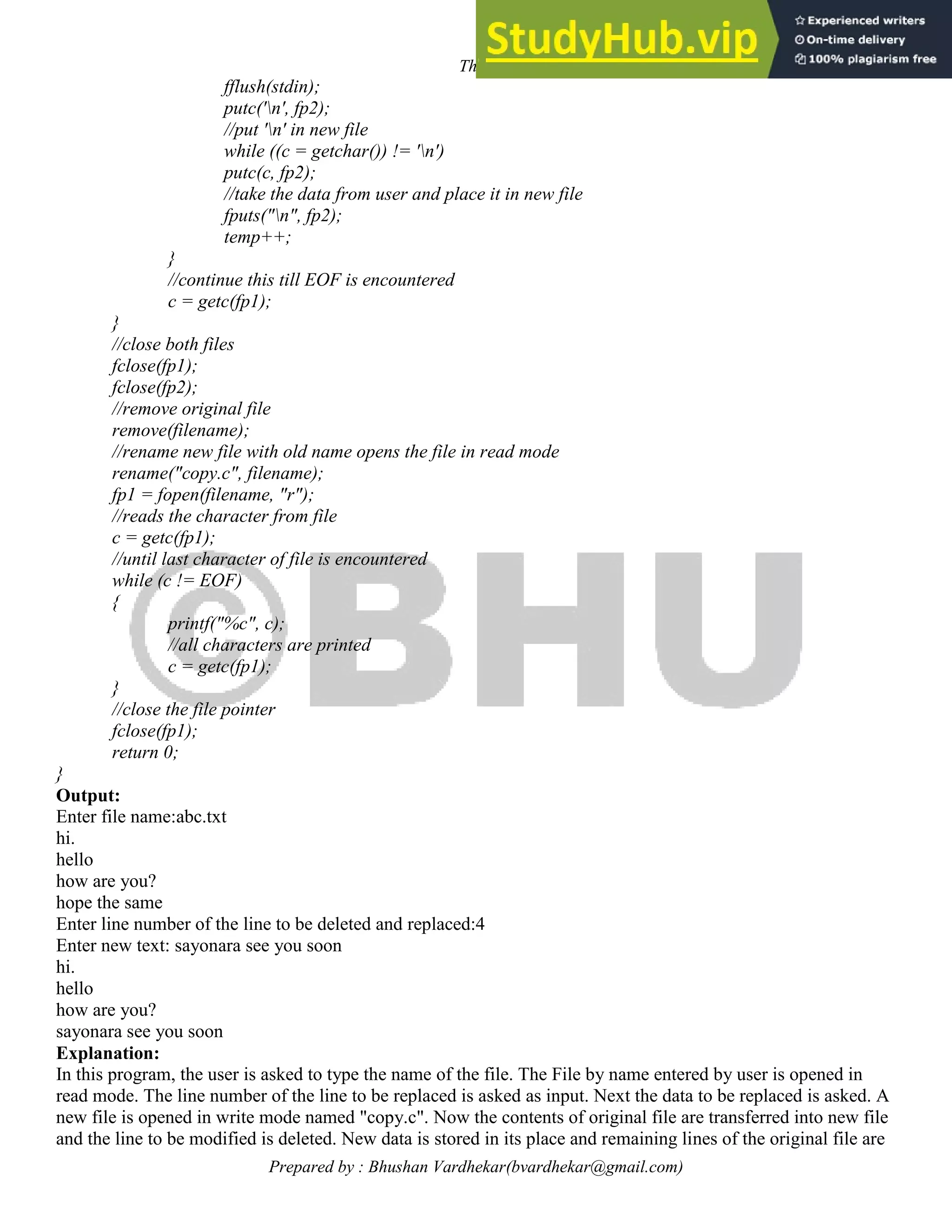 Advanced C Programming Notes | PDF