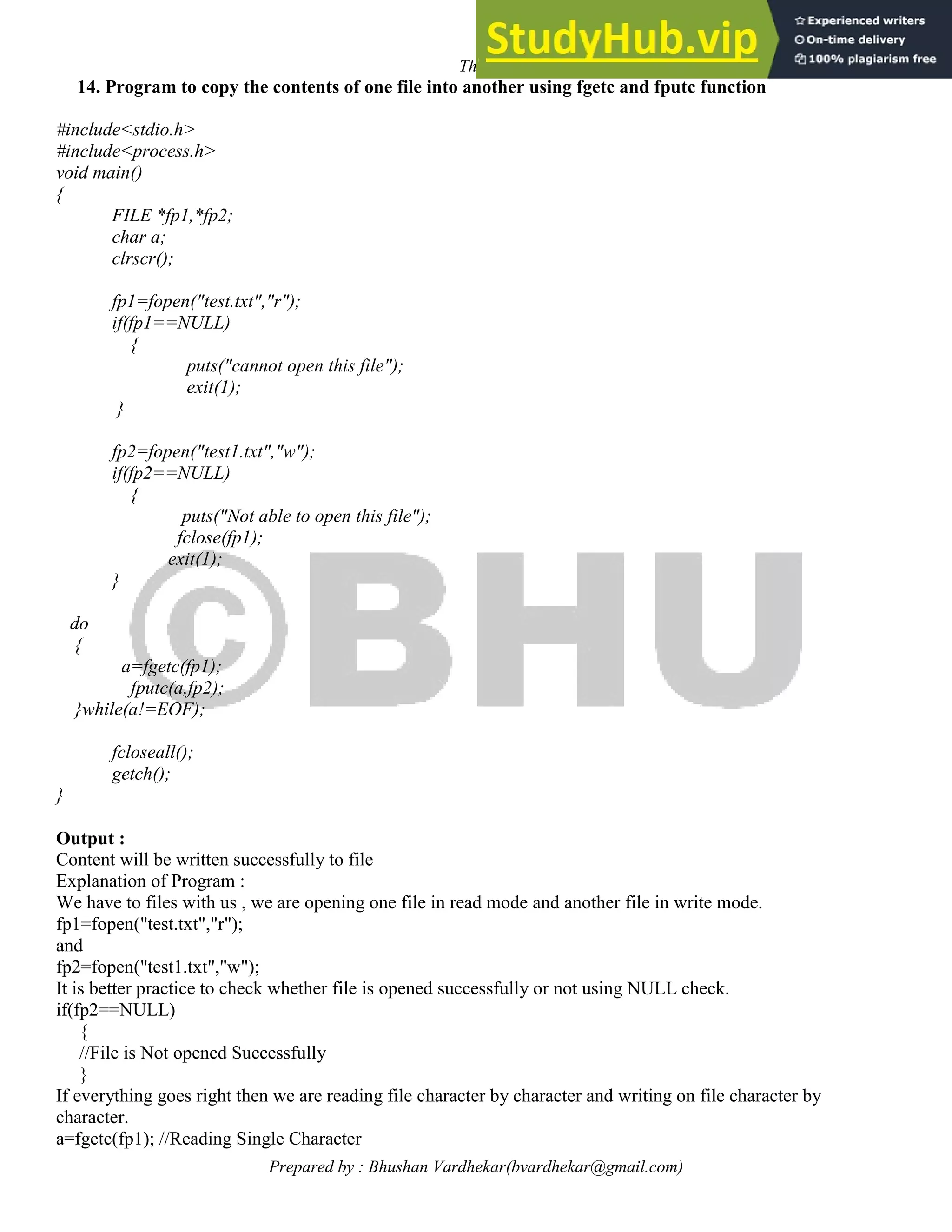 Advanced C Programming Notes | PDF