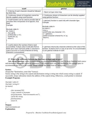 Advanced C Programming Notes | PDF