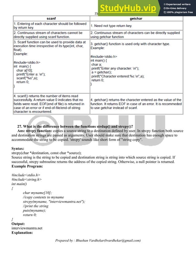Advanced C Programming Notes | PDF