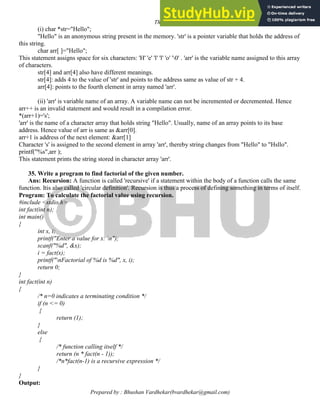 Advanced C Programming Notes | PDF