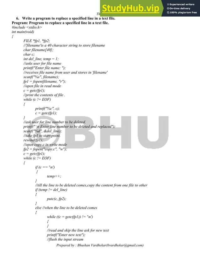Advanced C Programming Notes | PDF