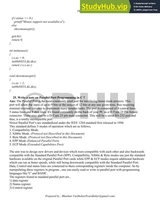 Advanced C Programming Notes | PDF