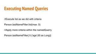 Advanced criteria queries | PPTX