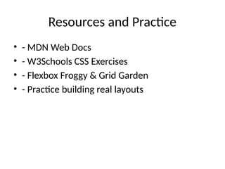 Advanced css for designing responsive web page on website | PPTX