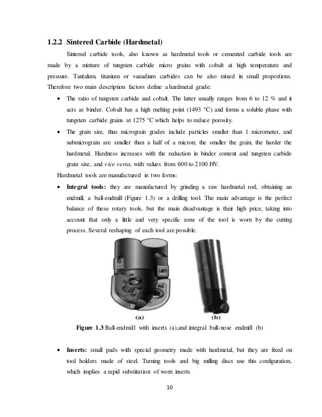 Advanced cutting tools