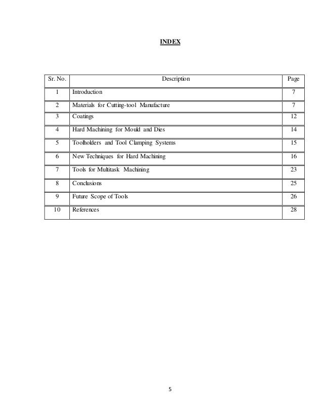 Advanced cutting tools