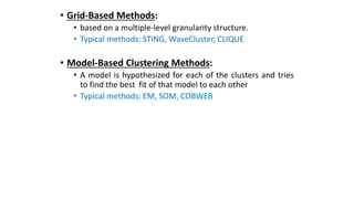 Advanced database and data mining & clustering concepts | PPTX