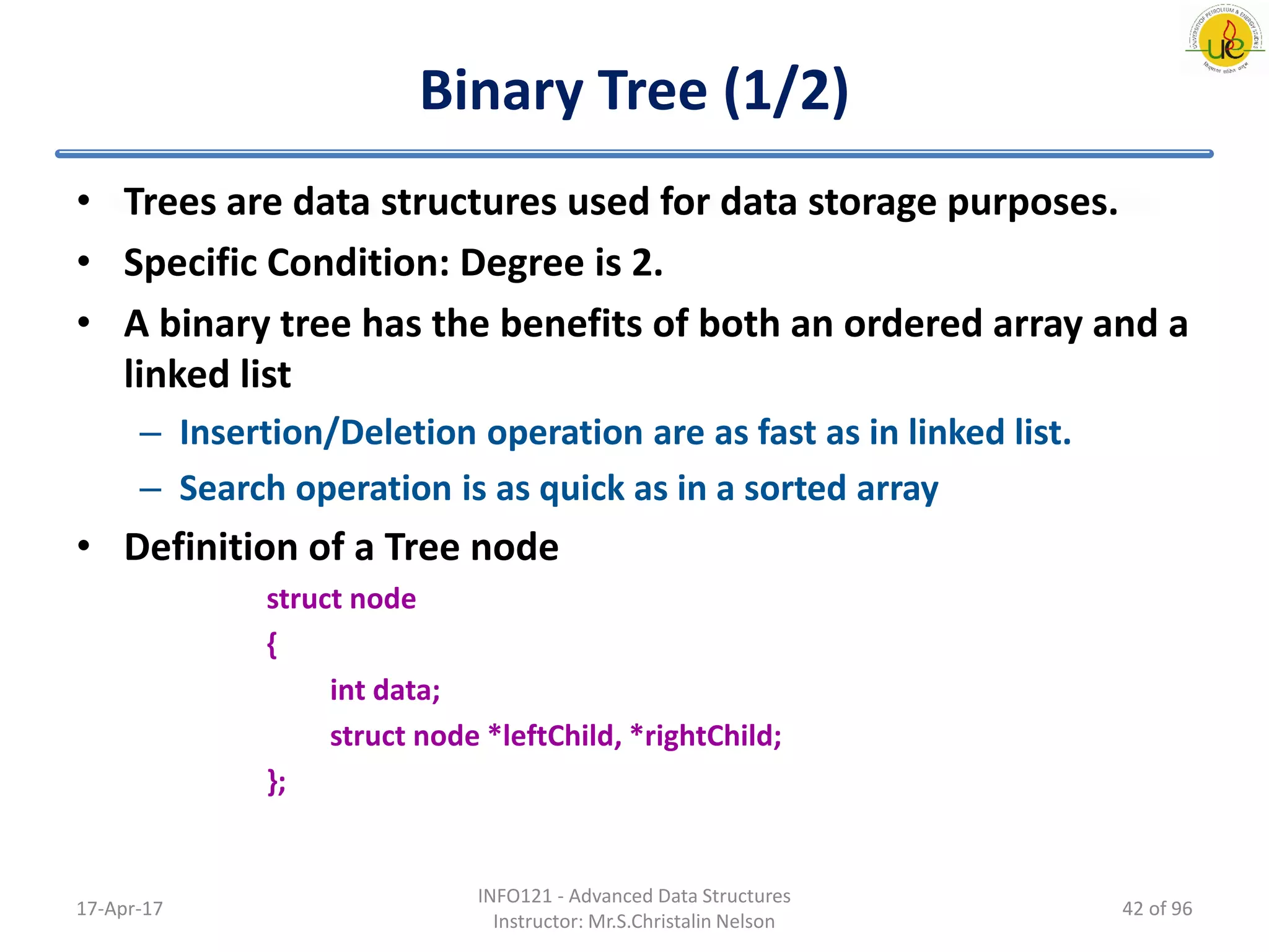 Advanced data structures vol. 1 | PDF | Databases | Computer Software ...