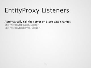 Advanced Data Widgets