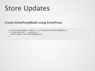 Advanced Data Widgets