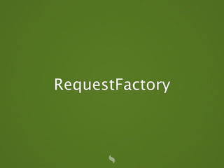 Advanced Data Widgets