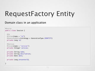 Advanced Data Widgets