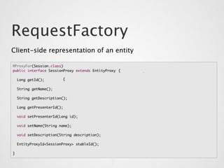 Advanced Data Widgets