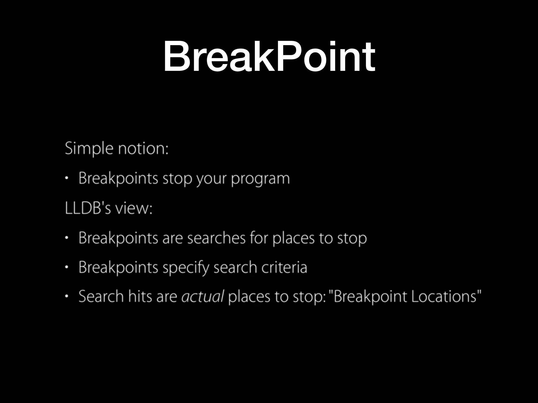 BreakPoint
 