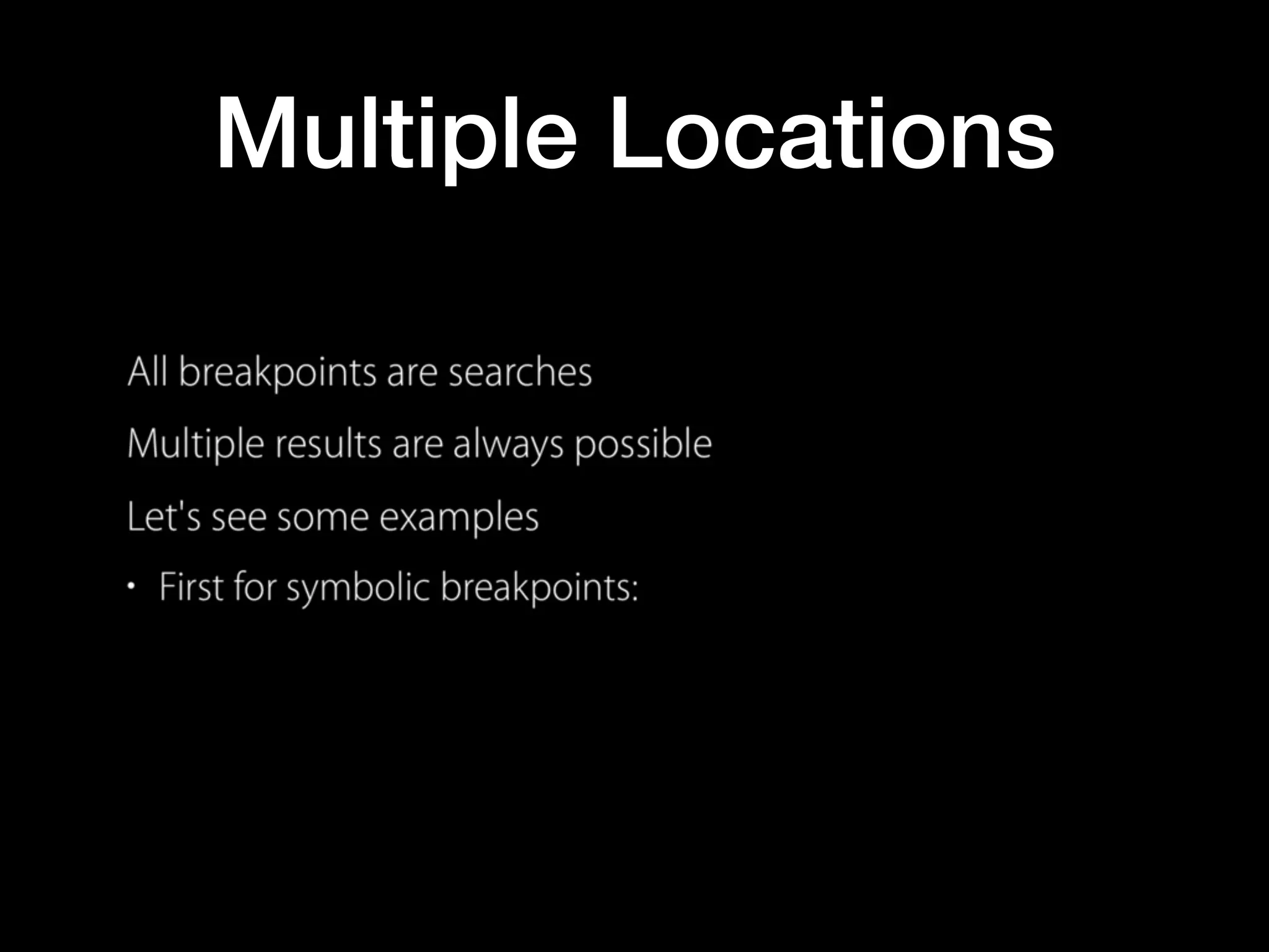 Multiple Locations
 