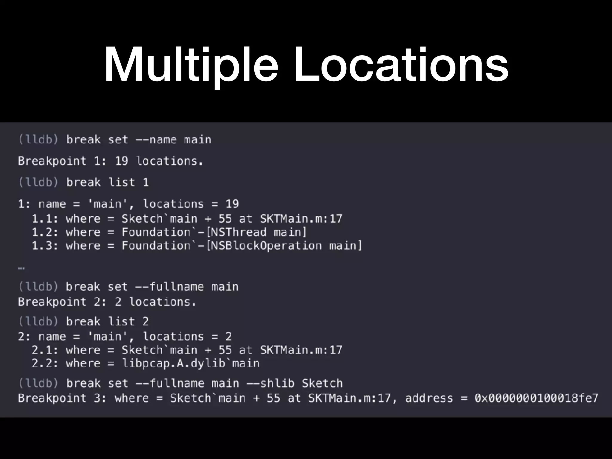 Multiple Locations
 