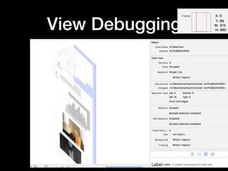 View Debugging
 