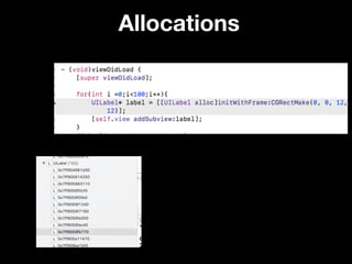 Allocations
 