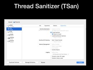 Thread Sanitizer (TSan)
 
